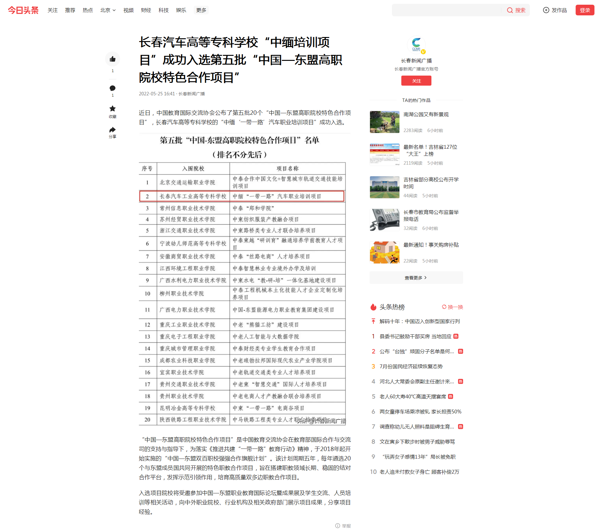 长春汽车高等专科学校“中缅培训项目”成功入选第五批“中国—东盟高职院校特色合作项目”-今日头条.png